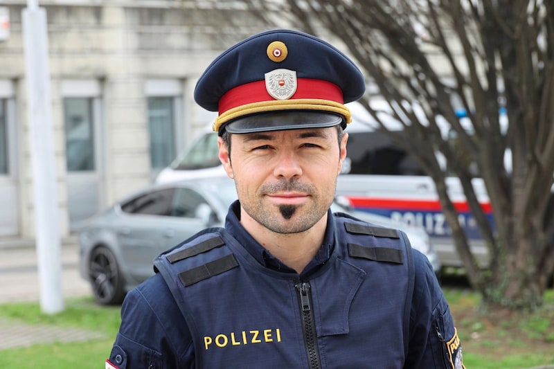 Markus Lamb, spokesman for the police (Bild: Christian Jauschowetz)