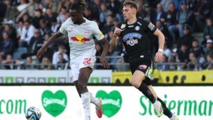 Der Transfer von Oumar Solet (li.) zu Hoffenheim dürfte doch geplatzt sein. (Bild: GEPA pictures)