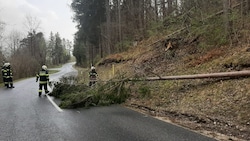 Auch die FF Ferlach musste bei den Unwettern ausrücken.  (Bild: FF Ferlach )