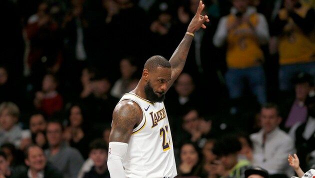 LeBron James glänzte mit 40 Punkten. (Bild: ASSOCIATED PRESS)