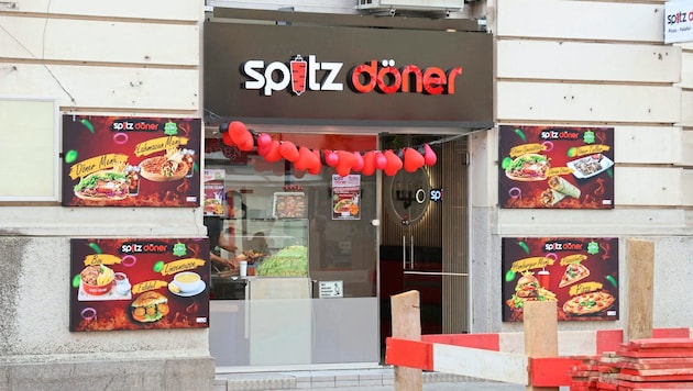 Az Am Spitz török étterem a szomszédos üzlettulajdonosoknak okoz gondot. Itt más szabályok érvényesek. (Bild: Zwefo)
