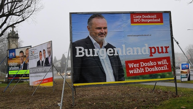 State elections: Election posters to be significantly reduced for the 2025 ballot (Bild: Huber Patrick)