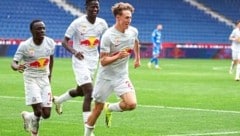 Die drei Torschützen vom Ostersonntag: Diabate (li.), Diakite (M.) und Verhounig. (Bild: GEPA pictures/David Geieregger)