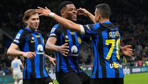 Inter kürte sich heuer souverän zum italienischen Meister. (Bild: Associated Press)