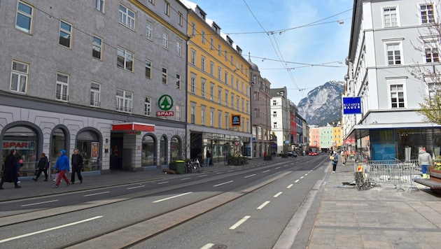 Die „Tiroler Krone“ begab sich auf Shoppingtour in der Museumstraße (Bild) und Maria-Theresien-Straße. (Bild: Manuel Schwaiger)