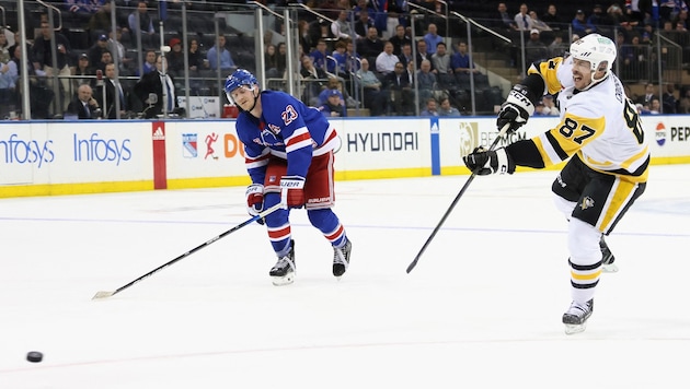 Sidney Crosby (right) (Bild: APA/Getty Images via AFP/GETTY IMAGES/BRUCE BENNETT)