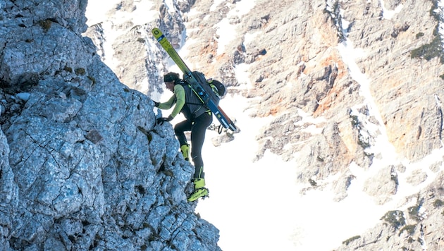 Hans Wenzl training for his eleventh eight-thousander adventure (Bild: Hannes Wallner)