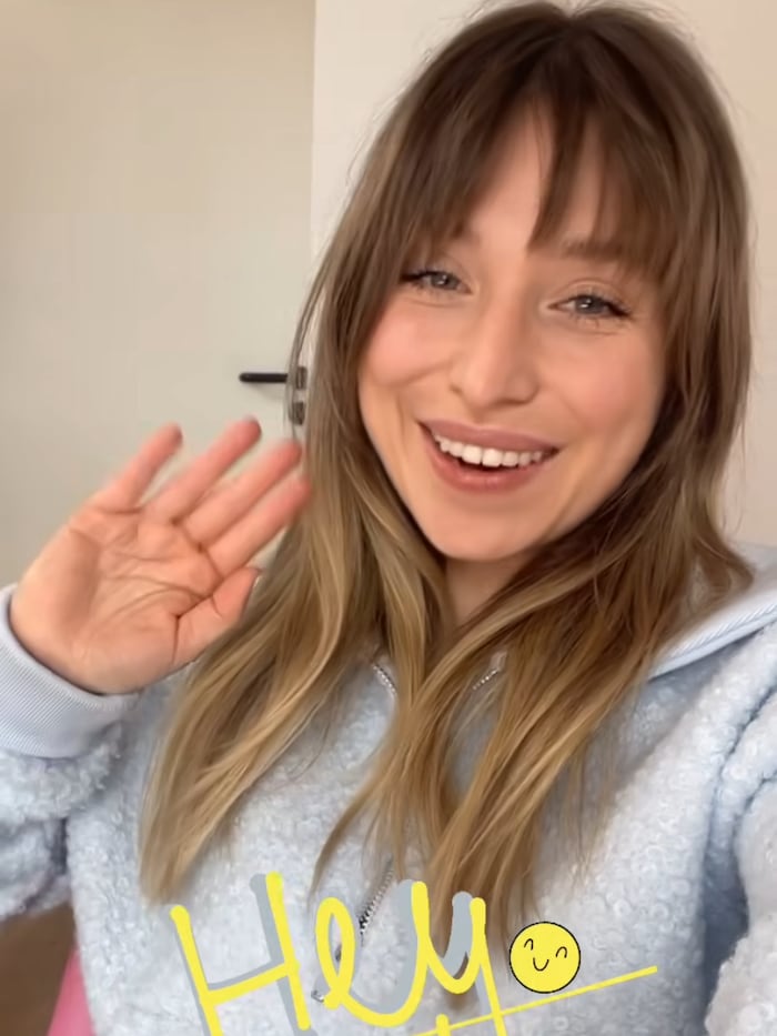 Bibi got in touch after almost two years in her Instagram story.