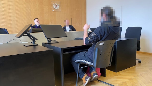 The accused cited frustration as his motive. (Bild: Chantall Dorn, Krone KREATIV)