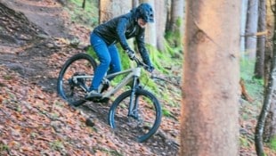 Das Simplon Rapcon PMAX TQ fährt sich dank des kleinen Antriebs wie ein normales Mountainbike. (Bild: Hannes Wallner)