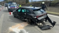 Der Geisterfahrer verursachte einen Unfall, bei dem ein 31-Jähriger – zum Glück nur leicht – verletzt wurde. (Bild: FF Autal)