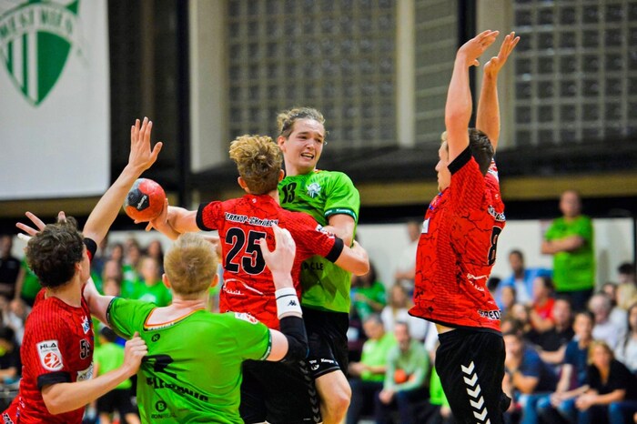 Andreas Dräger wurde HLA-Meister, ist jetzt mit 22 Jahren fast ein Routinier im Team.
