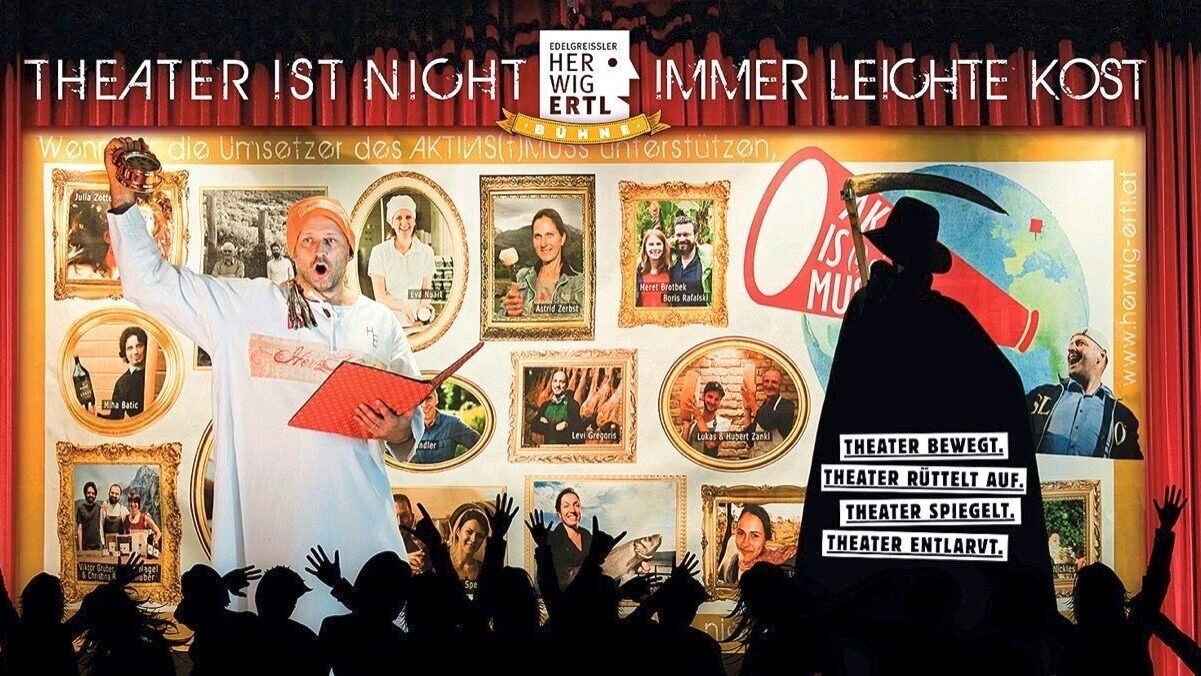 The stories behind the products are very important to Edelgreissler! His eye-catching initiatives cause a stir. (Bild: Herwig Ertl) The stories behind the products are very important to Edelgreissler! His eye-catching initiatives cause a stir. (Bild: Herwig Ertl)