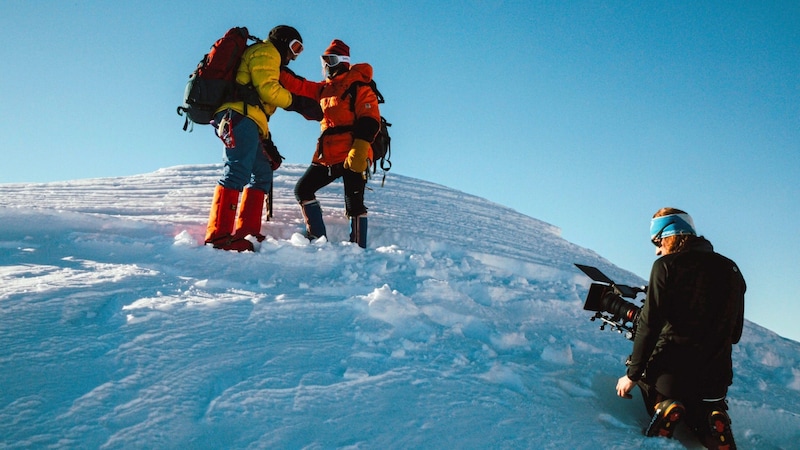 Im „Bergkrone“- Kino werden Filme über die Karawanken und Julischen Alpen gezeigt, aber auch eine Doku über den legendären Villacher Kurt Diemberger, der als Erstbesteiger von zwei 8000-ern gilt. (Bild: Wallner Hannes)