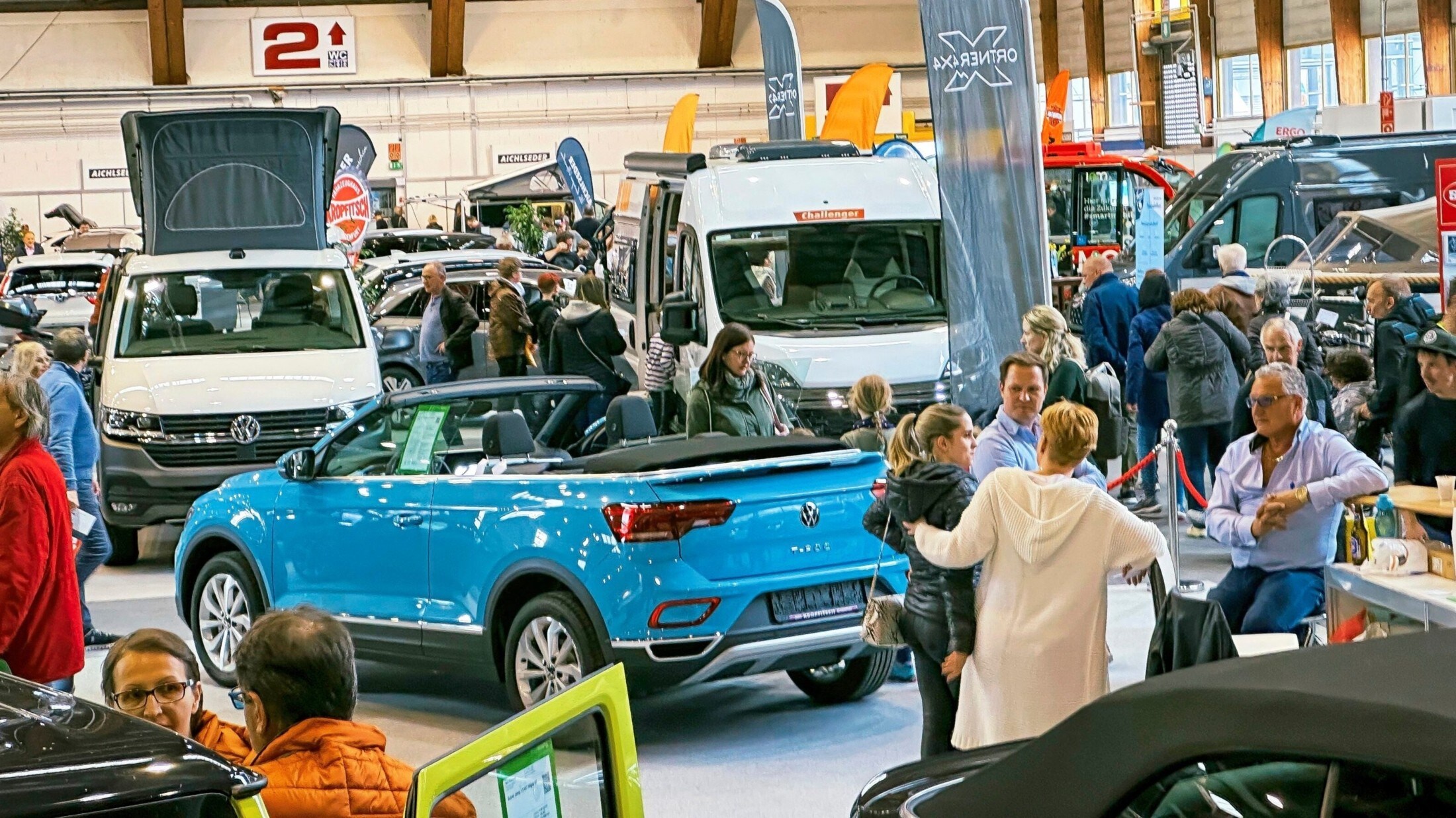 The region's major brand dealers will be presenting the latest car and motorcycle products at "Freizeit". (Bild: Hannes Wallner) The region's major brand dealers will be presenting the latest car and motorcycle products at "Freizeit". (Bild: Hannes Wallner)