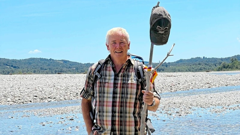 ... während Alt-LH Gerhard Dörfler für Touren entlang des unglaublichen Tagliamento begeistern wird. (Bild: Hannes Wallner)