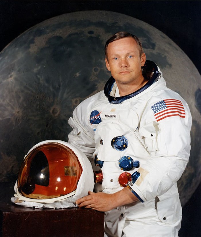 Neil Armstrong, der erste Mensch auf dem Mond
