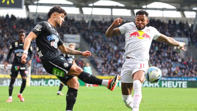 Jusuf Gazibegovic wants to repeat last year's Cup feat with Sturm against his home club Salzburg. (Bild: GEPA pictures)