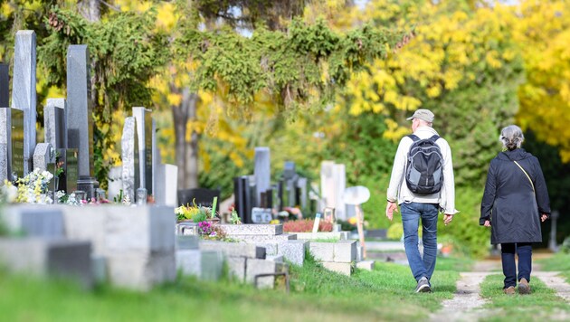 Vienna's cemeteries could become the city's air conditioning systems. (Bild: APA/MAX SLOVENCIK)
