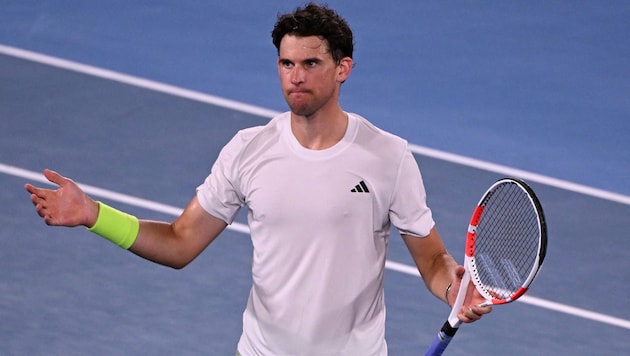 Dominic Thiem no longer wants to dwell too much on his previous performances. (Bild: APA/AFP/WILLIAM WEST)