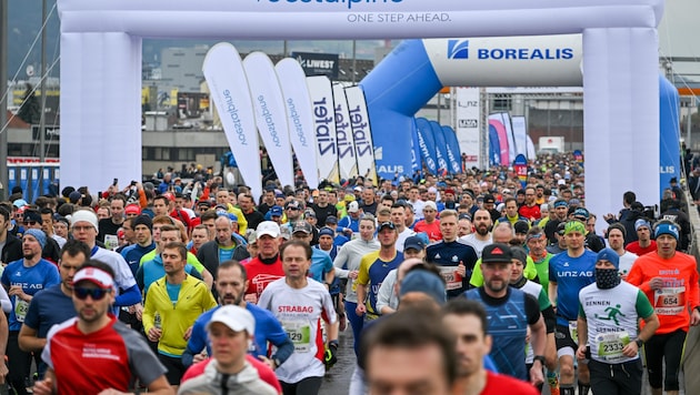 17,000 participants are expected in Linz. (Bild: GEPA pictures)