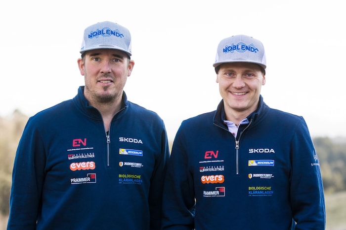 Simon Wagner (right) and Gerald Winter