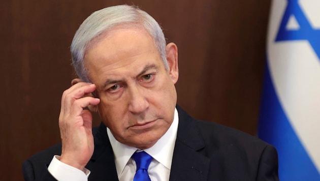 Netanjahu a politikai végzete előtt áll? (Bild: AP)