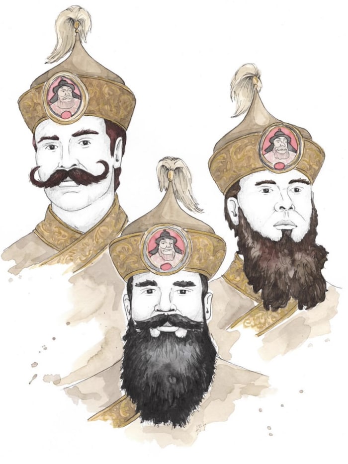 Kostümentwurf von Alexander Djurkov Hotter