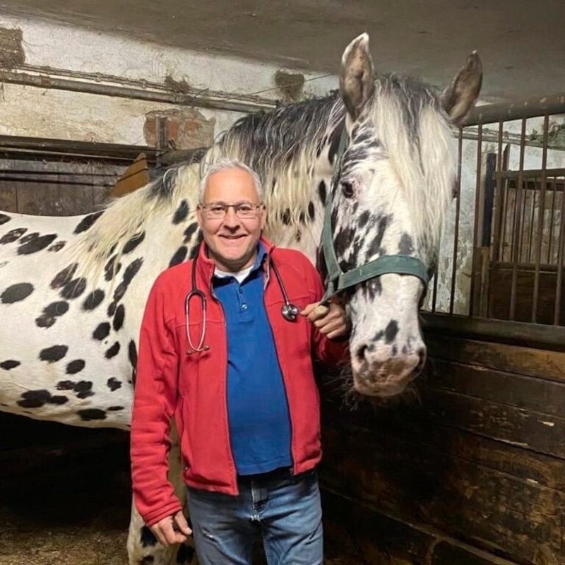 Fischl ist seit 25 Jahren Tierarzt und hat schon unzählige Pferde bei der Paarung und der Entbindung begleitet. (Bild: Christian schulter)