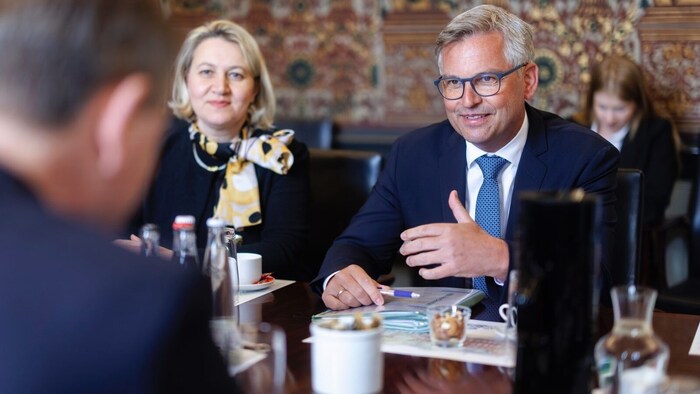 Finanzminister Brunner bei seinem Besuch in Dänemark