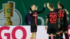 Bayer Leverkusen erfüllt die Pflichtaufgabe gegen Fortuna Düsseldorf und steht im DFB-Pokalfinale. (Bild: Associated Press)