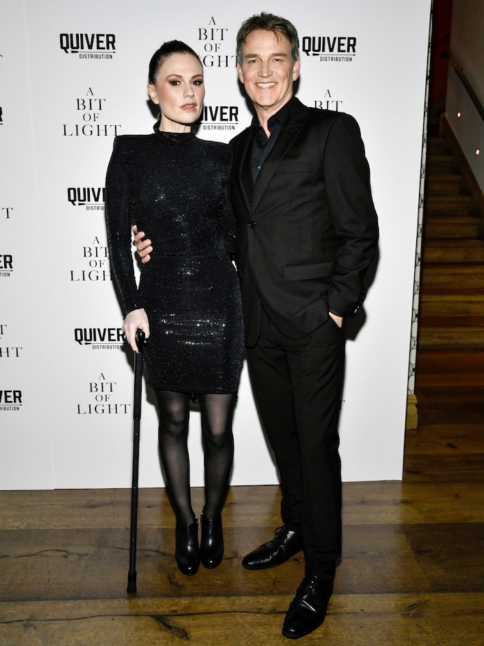 Anna Paquin und ihr Mann Stephen Moyer, der bei dem Film Regie geführt hat.