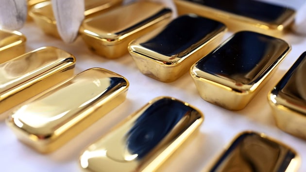 Die Einigung der USA und Chinas im Handelsstreit hat sich auf den Goldpreis ausgewirkt (Symbolbild). (Bild: APA/dpa/Uli Deck)