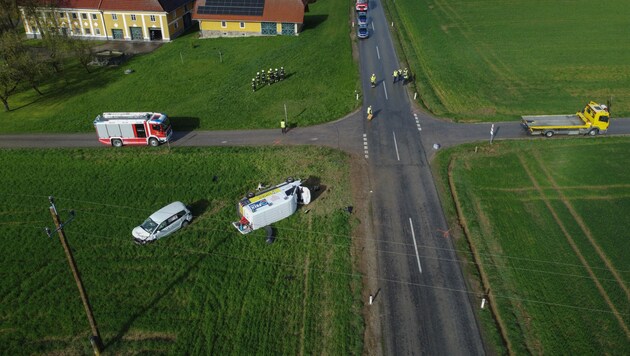 A baleset helyszíne Heiligenbergben. (Bild: laumat/Matthias Lauber)