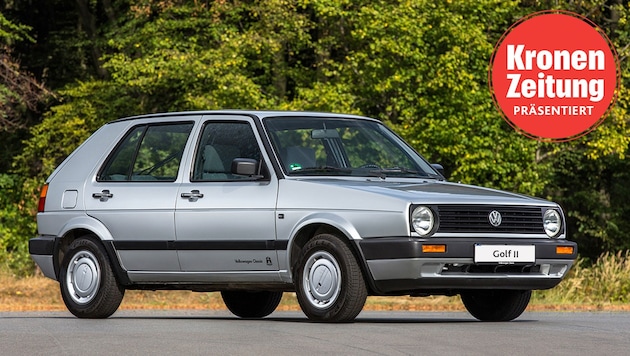 Despite all the changes, the Golf II remained recognizable as a Golf at first glance - a key success factor! (Bild: Krone KREATIV,)