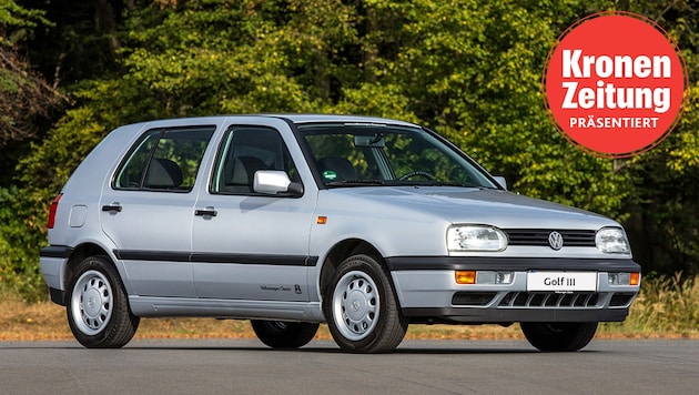 Volkswagen ushered in a new era of safety in August 1991 with the third generation Golf. (Bild: Krone KREATIV,)