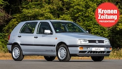 Mit der dritten Golf Generation leitete Volkswagen ab August 1991 eine neue Ära der Sicherheit ein. (Bild: Krone KREATIV,)