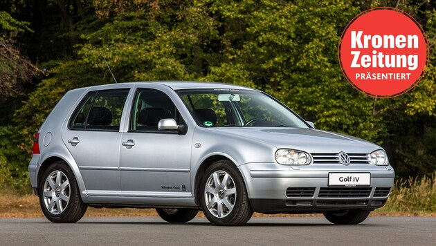 Launched in 1997, the Golf IV is now considered a style icon. (Bild: Krone KREATIV,)