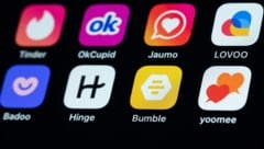 Moskau warnt Bewohner russischer Grenzregionen vor ukrainischen Lauschangriffen auf Dating-Apps für das Handy. (Bild: Silas Stein / dpa / picturedesk.com)