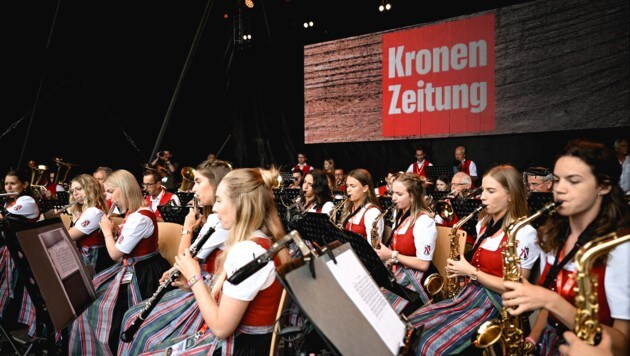 Your performance in front of 17,000 people! (Bild: Markus Wenzel)