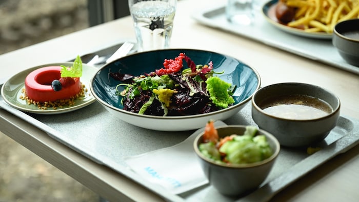 The first hot meals are served from 7 a.m., with lunch service starting at 10.30 a.m.