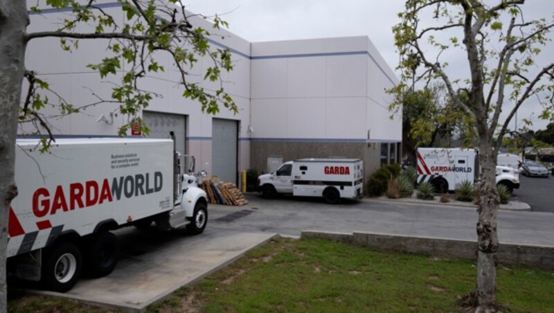 Aus diesem Depot von GardeWorld stahlen Einbrecher rund 30 Millionen US-Dollar. (Bild: Associated Press)