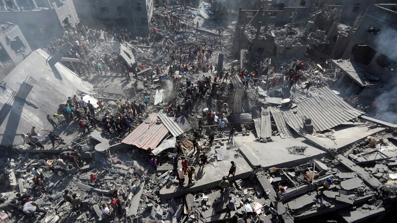 Destruction in Khan Younis (Bild: AP)