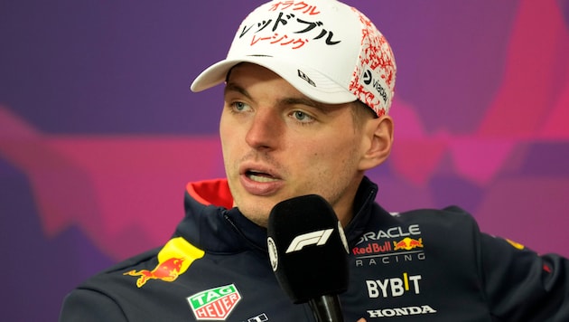 Max Verstappen is not satisfied with the program in China. (Bild: Copyright 2024 The Associated Press. All rights reserved)
