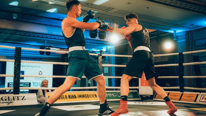 Michael Derouiche at his last Fight Night appearance