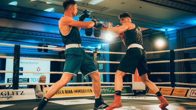 Michael Derouiche bei seinem letzten Fight Night Auftritt (Bild: Boxclub Bounce)