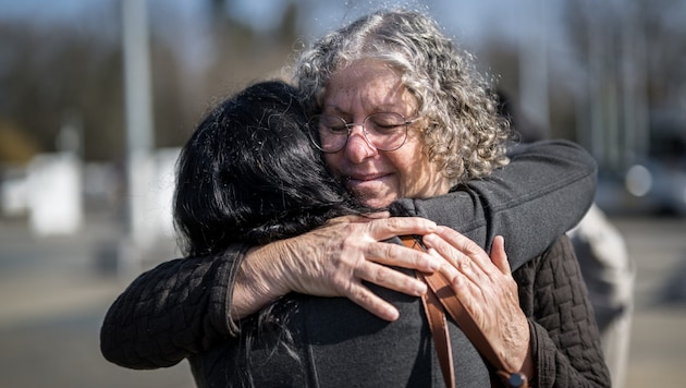 Aviva S. was held captive for 51 days. (Bild: AFP)
