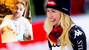 Mikaela Shiffrin und Aleksandar Aamodt Kilde haben sich verlobt. (Bild: GEPA, instagram.com/mikaelashiffrin)