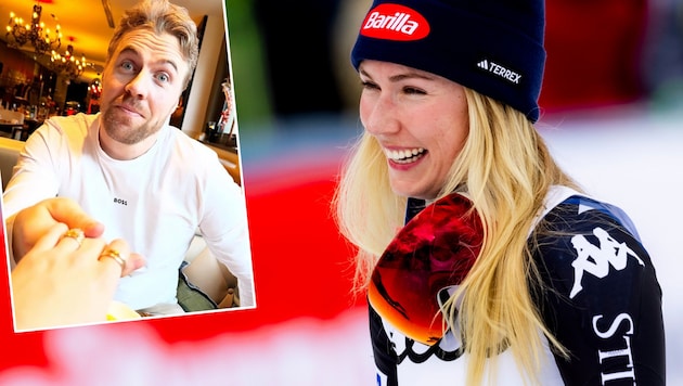 Mikaela Shiffrin und Aleksandar Aamodt Kilde haben sich verlobt. (Bild: GEPA, instagram.com/mikaelashiffrin)