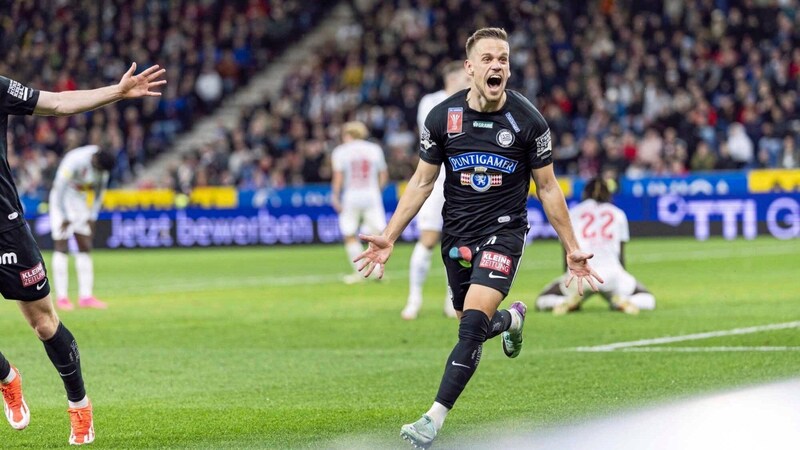 LASK await Tomi Horvat and the Blacks on Sunday. (Bild: GEPA pictures)